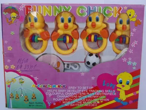Sonaglio con musica "Funny Chick" (MUSICAL BB MOBILE)