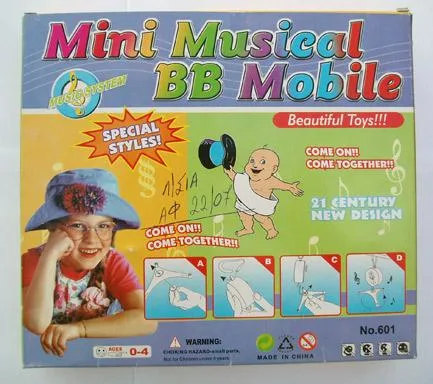 Sonaglio con musica – Mini Musical BB Mobile — foto 2 dell'alert 0636/08