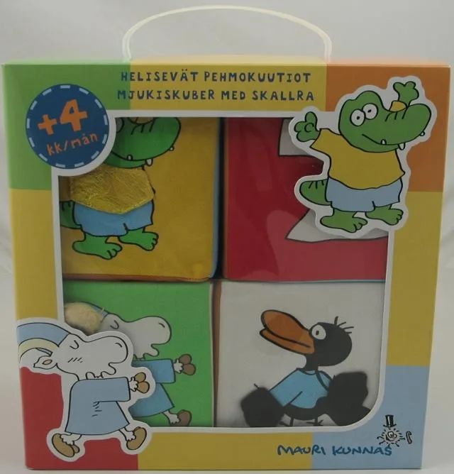 Sonaglio – Helisevät pehmokuutiot (Mauri Kunnas)