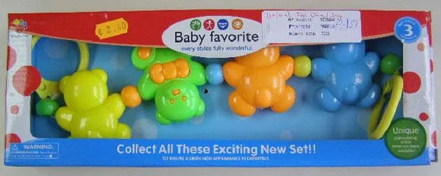 Sonaglio per il perambulatore dei bambini (Baby Favorite)