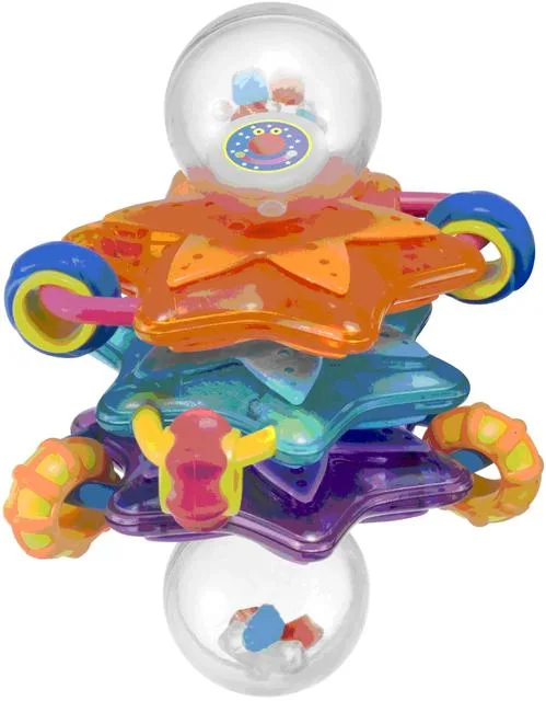 Sonaglio "Whoozit Starry Time Rattle" &amp; #13; &amp; #13; (Manhattan Toys)