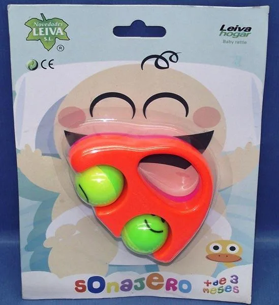 Sonaglio per bambini «Sonajero (Rattle)» (Novedades Leiva)