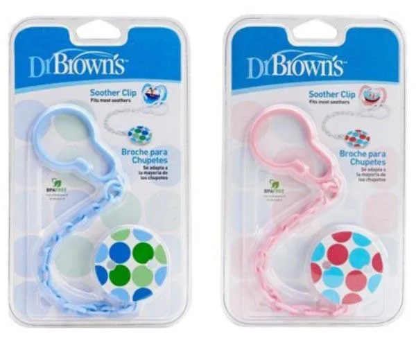 Supporto di succhietto «Soother Clip» (Dr Brown's)