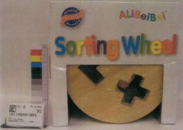 Giocattolo di attività «Sorting Wheel» — foto 2 dell'alert A12/1481/15