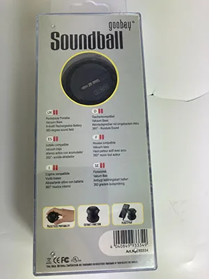 Altoparlante mobile «Sound Boll Mobile Speaker» — foto 3 dell'alert A12/02732/23
