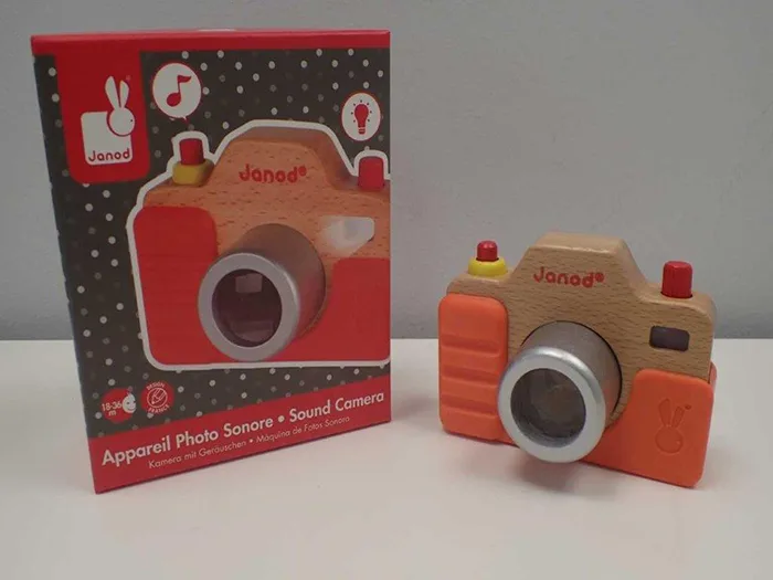Giocattolo di legno «Sound Camera» (Janod / JURATOYS)