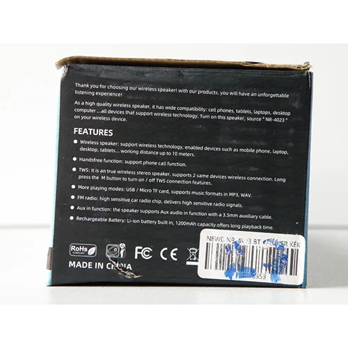 Altoparlante senza fili «SOUNDBAR WIRELESS SPEAKER» — foto 2 dell'alert OR/00040/26