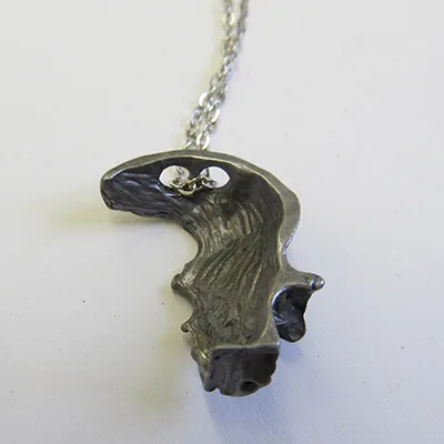Collana «southbankstore Halskette mit Totenkopf-Anhänger, gebrochen, beschädigt, für Männer und F…» — foto 5 dell'alert A12/03188/24