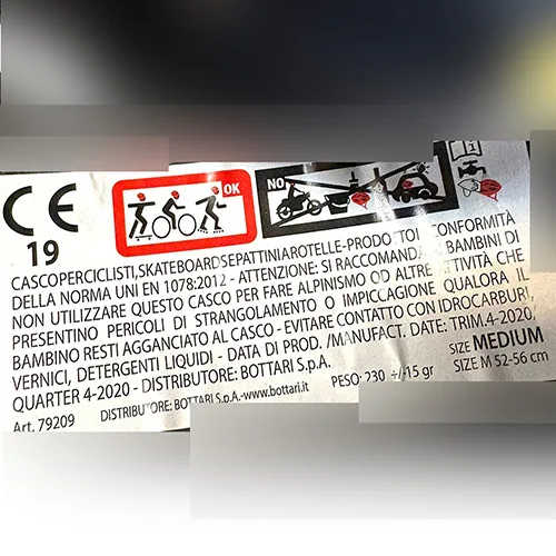 Casco da bicicletta «Spa» — foto 5 dell'alert SR/00490/26