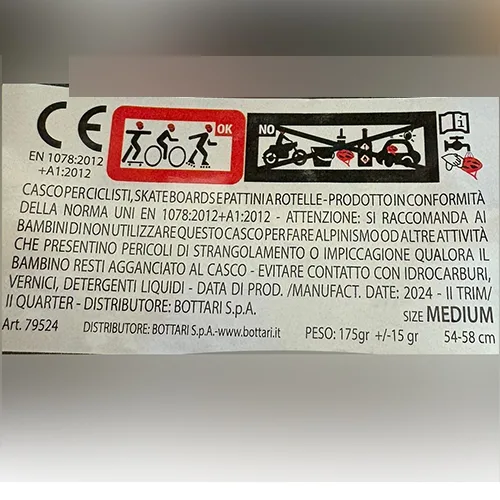 Casco da bicicletta «Spa» — foto 3 dell'alert SR/00535/26