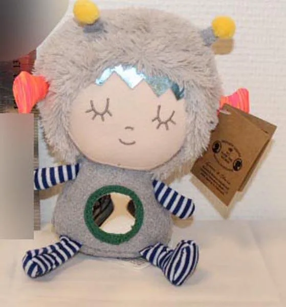 Giocattoli di peluche «Space doll and Space rocket» (Søstrene Grene)