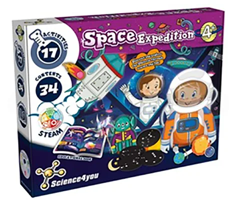 Set di giocattoli per la spedizione spaziale «Space Expedition Kit» (Science4You)