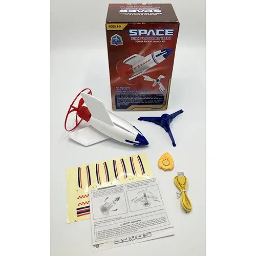 Veicoli spaziali giocattolo «Space Exploration Power Rocket Launch Kit»