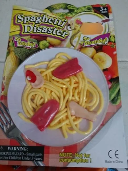 Giocattolo di plastica «Spaghetti Disaster» (Out of the Blue)