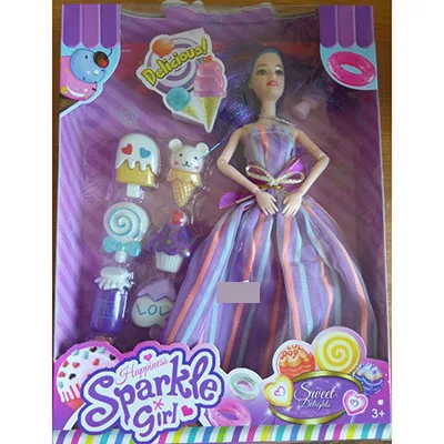 Bambola di plastica «Sparkle Girl»