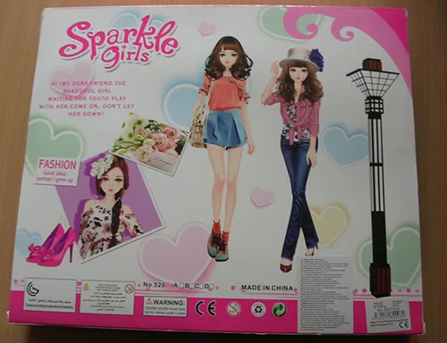 Bambola in plastica con accessori «Sparkle girls» — foto 2 dell'alert A12/01707/20