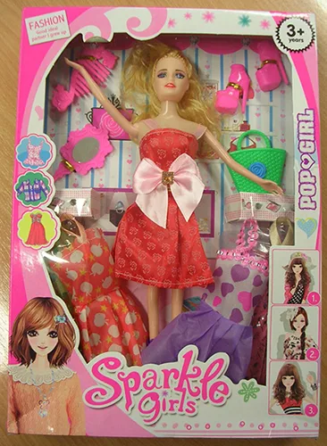 Bambola in plastica con accessori «Sparkle girls» — foto 2 dell'alert A12/01713/20