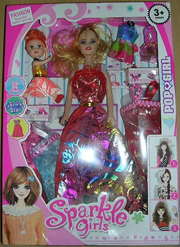 Bambola in plastica con accessori «Sparkle girls» — foto 3 dell'alert A12/01713/20