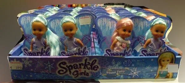 Bambola di plastica «Sparkle Girlz Winter Fairy» (Sparkle Girlz / Funville)
