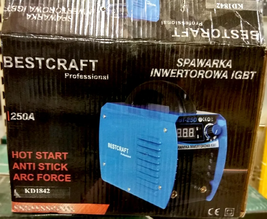 Saldatore inverter «Spawarka Inwertorowa IGBT» (Bestcraft, Kraft Dele)