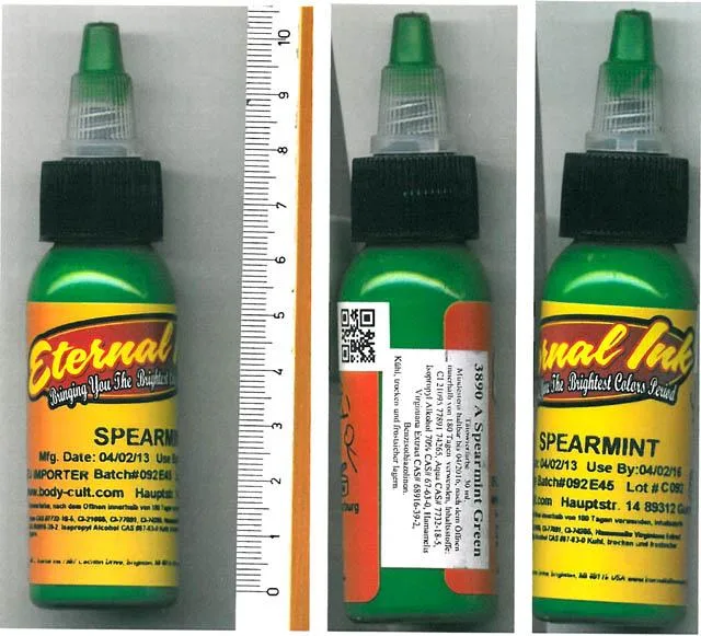 Inchiostro del tatuaggio «Spearmint Green» (Eternal Ink)