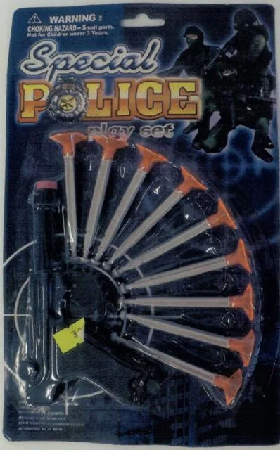 Pistola giocattolo con proiettili «Special Police Play Set» (Unknown)