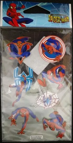 Adesivi in plastica morbida «Spectacular Spider-Man» — foto 2 dell'alert A12/1160/16