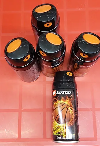 Spruzzo di deodorante «Speed - Energy» — foto 2 dell'alert A12/02817/23