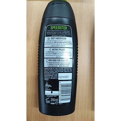 Gel doccia «Speedster» — foto 2 dell'alert SR/01198/25
