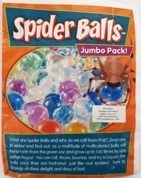 Giocattolo espandibile «Spider Balls» — foto 3 dell'alert A12/1178/19