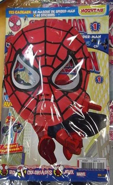 Maschera di Spiderman «Spider-man et ses Amis» — foto 3 dell'alert A12/1017/15