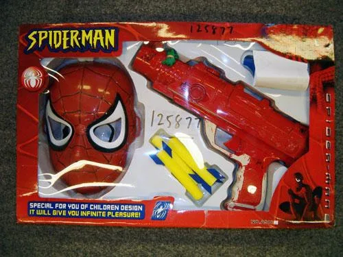 Spiderman 2 maschera e morbido dardo pistola set (Unknown (counterfeit product - not to be confused with the genuine Spiderman 2 product))