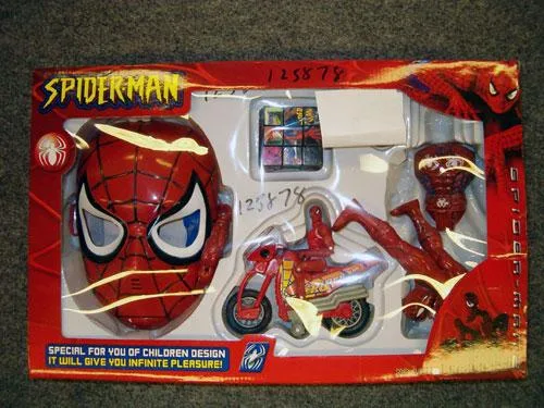 Spiderman 2 maschera e set moto (Unknown (counterfeit product - not to be confused with the genuine Spiderman 2 product))