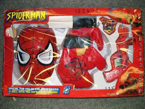 Spiderman 2 maschera, guanto e pistola ad acqua (Unknown (counterfeit product - not to be confused with the genuine Spiderman 2 product))