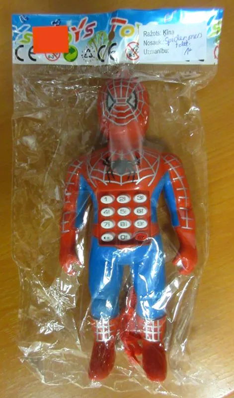 Giocattolo a batteria «Spiderman»