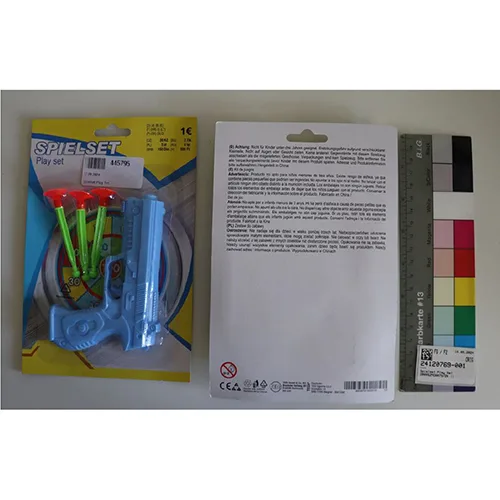Set di pistole giocattolo «Spielset Play set»