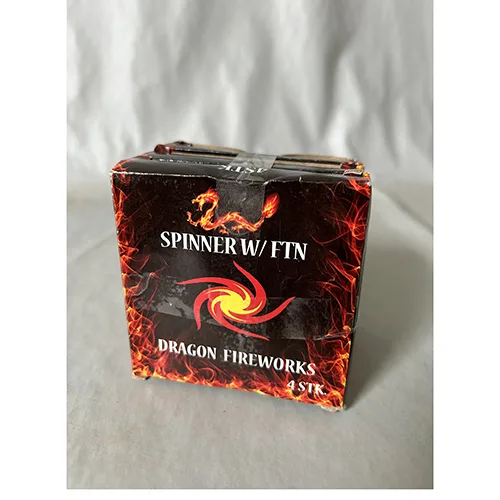 Fuochi d'artificio «Spinner W/FTN» (Dragon Fireworks)