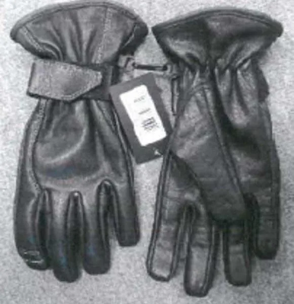 Guanti in pelle «Spirit Motors Biker’s black leather glove 2.0» (Polo Motorrad und Sportswear)