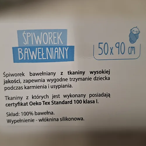 Sacco a pelo per bambini «Spiworek bawelniany» — foto 3 dell'alert SR/01782/26
