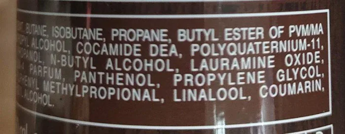 Mousse per capelli «Splend'or» — foto 2 dell'alert A12/00087/23