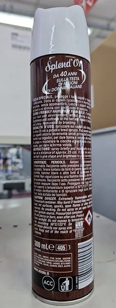 Spray per capelli «Splend'or» (Splend'or)