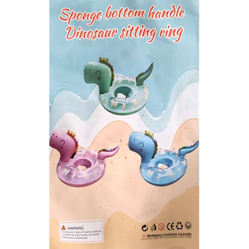 Sedile gonfiabile da bagno «Sponge bottom handle Dinosaur sitting ring» — foto 3 dell'alert SR/02678/26