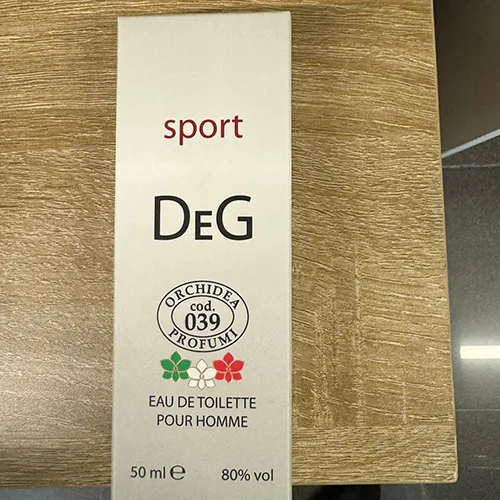 Eau de toilette «Sport DEG» (Orchidea Profumi)