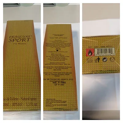 Eau de toilette «SPORT FOR WOMEN» (FRAGLUXE)