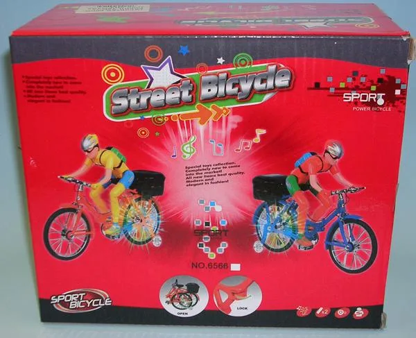 Bambola di plastica su una bicicletta «SPORT POWER BICYCLE» — foto 3 dell'alert A12/1482/19