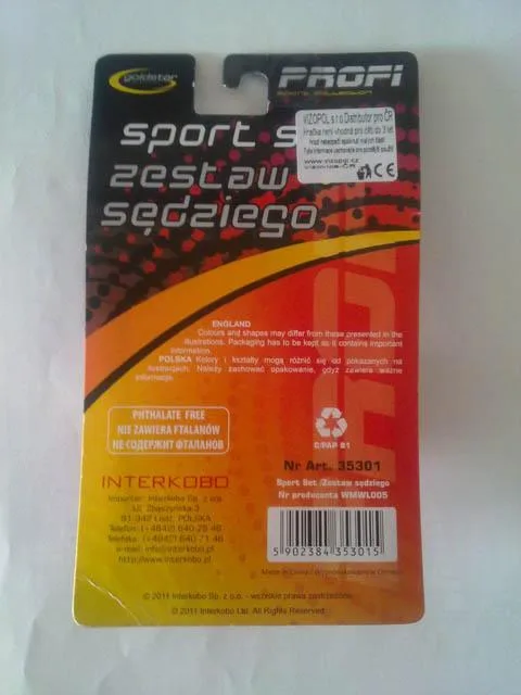 Fischietto «Sport Set (Zestaw Sedziego)» — foto 2 dell'alert A12/0765/14