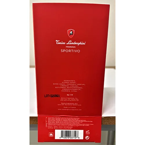 Profumo «Sportivo» — foto 2 dell'alert SR/00279/25