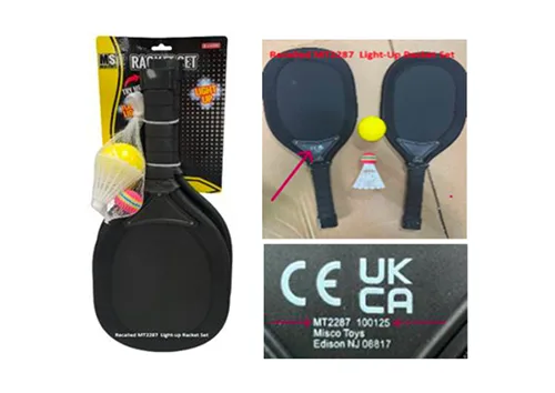 Set di racchette «Sports Light-Up Racket Sets» (Misco)