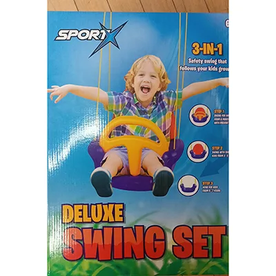 Swing «SPORTX, 3-IN-1 (deluxe swing set)» (-Sport)