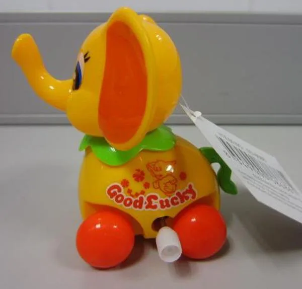 Giocattolo di Wind-up «‘SPRITE’ turtle and ‘GOOD LUCKY’ elephant» (Toinsa)